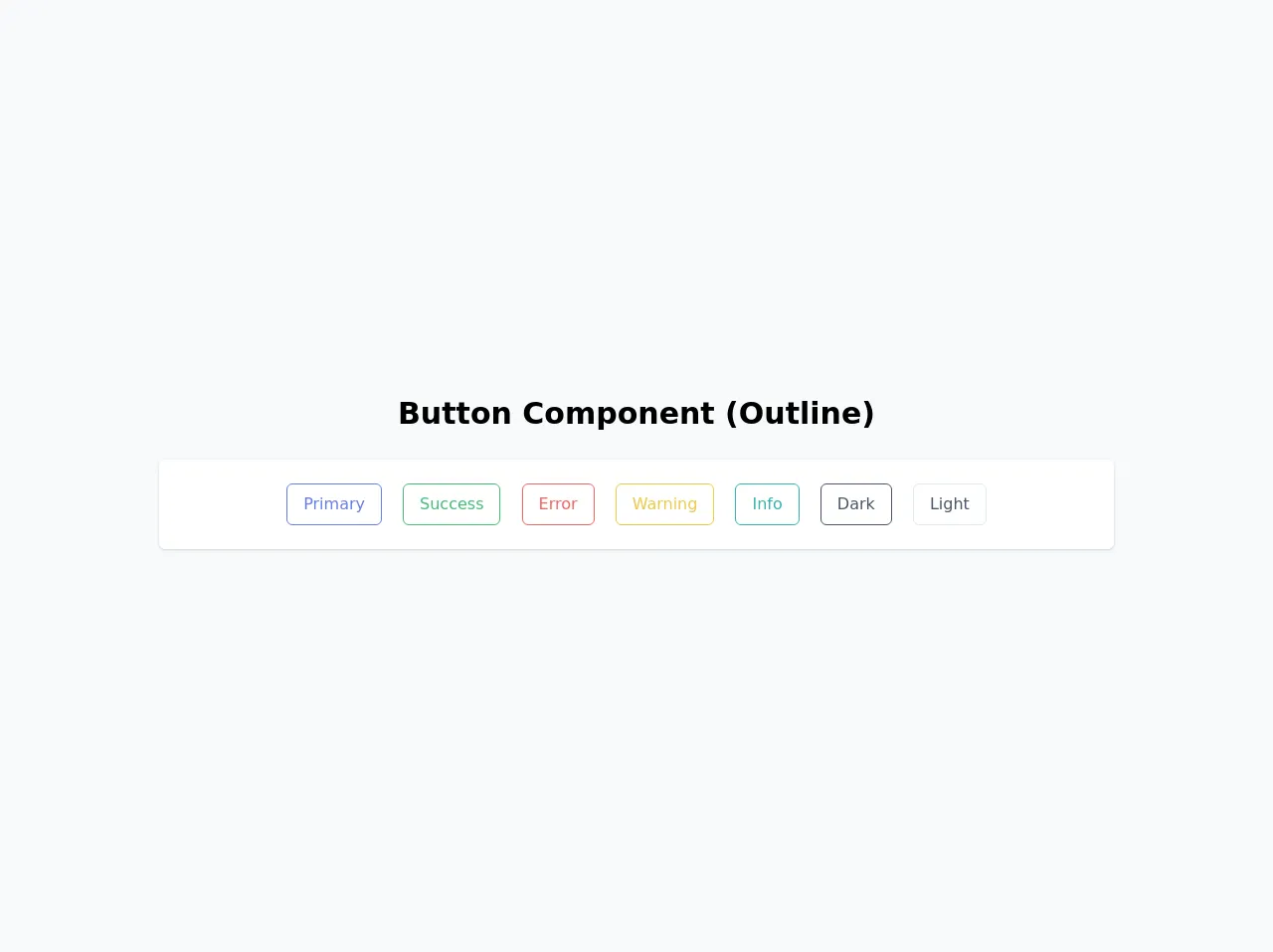 Button Component (Outline)