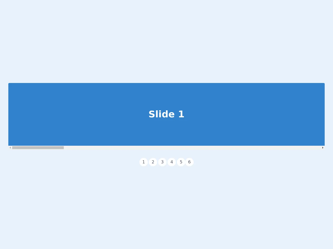 CSS only slider