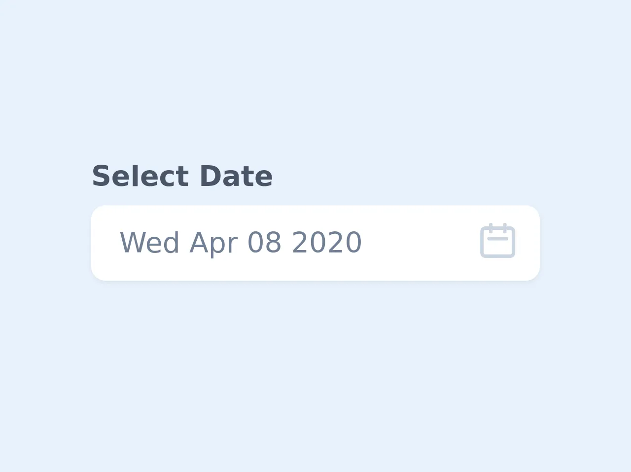 Datepicker with TailwindCSS and AlpineJS