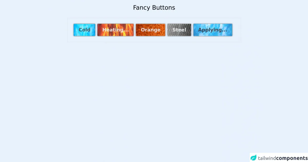 Fancy Buttons