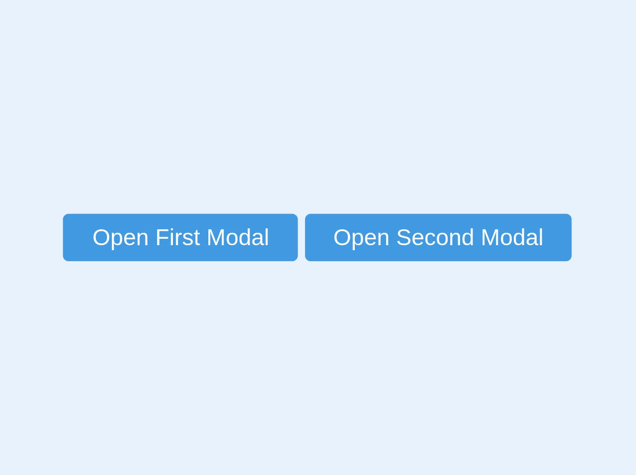 Open/Close Multiple Model on same page