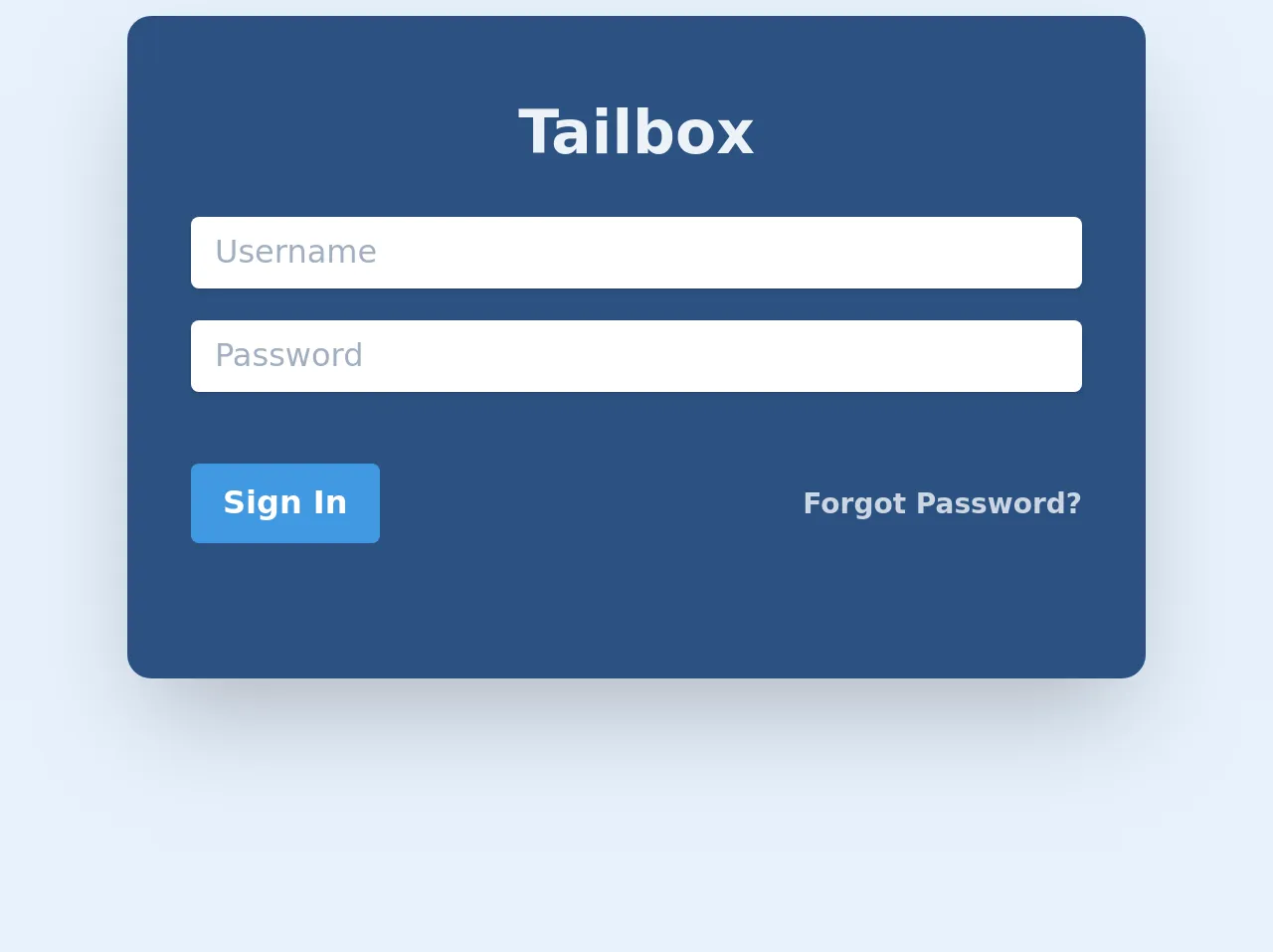 Tailbox login