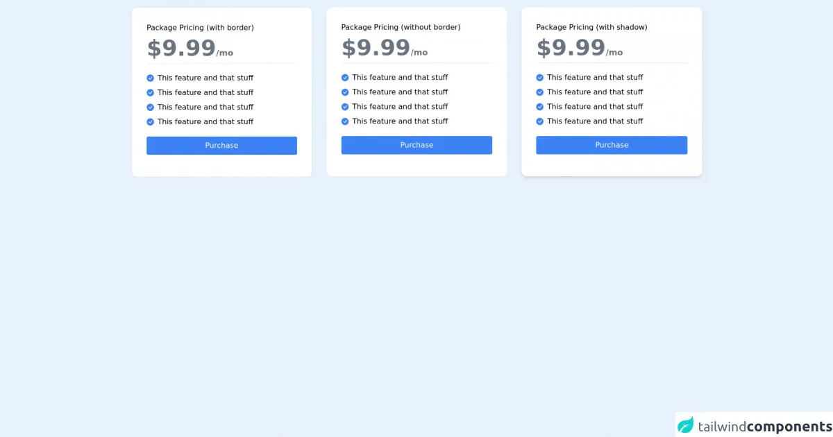 Tailwind CSS Pricing #1.0
